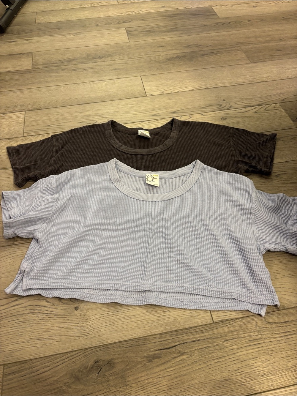 Aerie Offline Waffle Knit Crop Small